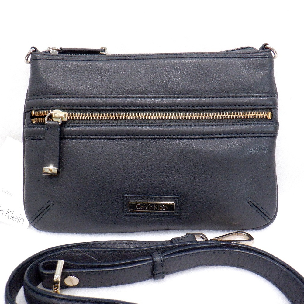 CALVIN KLEIN Leather Crossbody NWT
